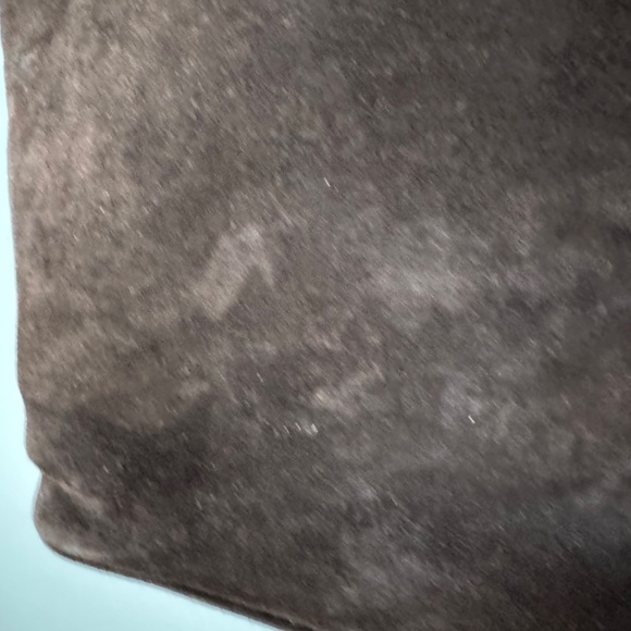 Kate Spade Chocolate Brown Suede Leather Shoulder Bag - Picture 7 of 10